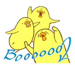 Mocchy of Mochino-bird 2 sticker #6773599