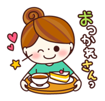 Girl speaking Kansai dialect sticker #6773690