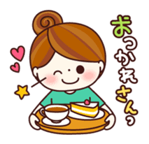 Girl speaking Kansai dialect sticker #6773690