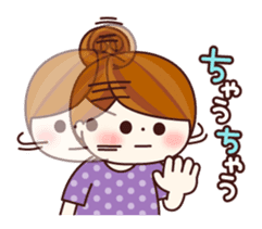 Girl speaking Kansai dialect sticker #6773704