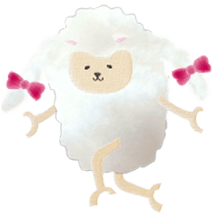 Cute sheep,BAABAA. Softness version