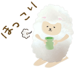 Cute sheep,BAABAA. Softness version sticker #6774101