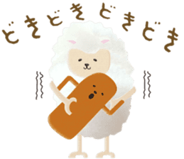 Cute sheep,BAABAA. Softness version sticker #6774120