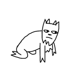 Human beings like a goat sticker #6774466