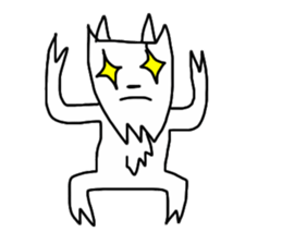 Human beings like a goat sticker #6774477