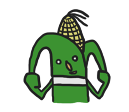 Confused Mr.Corn sticker #6774850