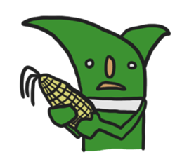 Confused Mr.Corn sticker #6774863
