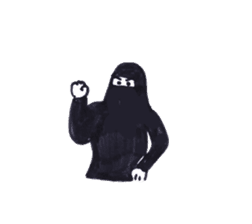 Yasoko's Sticker Hijab&niqab girl sticker #6774932