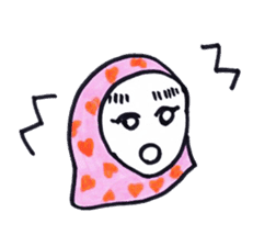 Yasoko's Sticker Hijab&niqab girl sticker #6774934