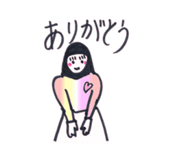 Yasoko's Sticker Hijab&niqab girl sticker #6774943