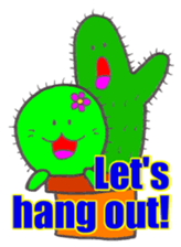 Hi! Cactuses sticker #6775450