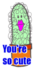 Hi! Cactuses sticker #6775462