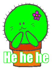 Hi! Cactuses sticker #6775475