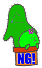 Hi! Cactuses sticker #6775485