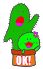 Hi! Cactuses sticker #6775486
