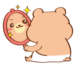 Cute baby bear Cha Cha ver.2 sticker #6776011