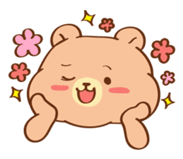 Cute baby bear Cha Cha ver.2 sticker #6776023