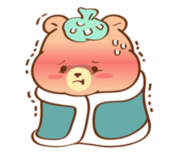 Cute baby bear Cha Cha ver.2 sticker #6776033