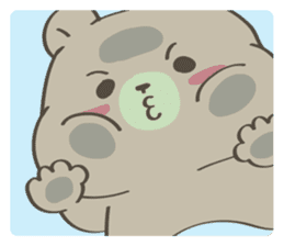 Cute baby bear Cha Cha ver.2 sticker #6776036