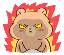 Cute baby bear Cha Cha ver.2 sticker #6776040