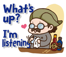 kabosuke and sayaji E1 sticker #6776063