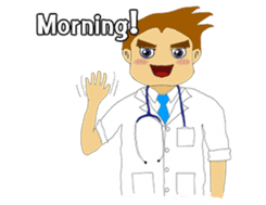 Brian - The animal doctor (Eng) sticker #6776369