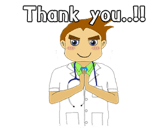 Brian - The animal doctor (Eng) sticker #6776373