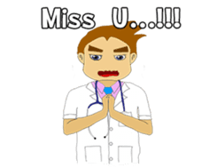 Brian - The animal doctor (Eng) sticker #6776374