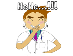 Brian - The animal doctor (Eng) sticker #6776377