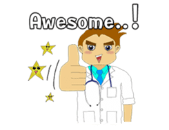 Brian - The animal doctor (Eng) sticker #6776380