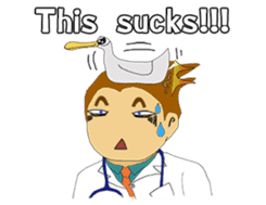 Brian - The animal doctor (Eng) sticker #6776382