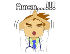 Brian - The animal doctor (Eng) sticker #6776383