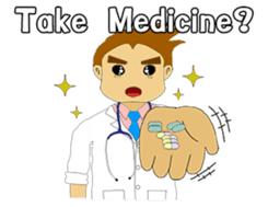 Brian - The animal doctor (Eng) sticker #6776387