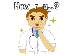 Brian - The animal doctor (Eng) sticker #6776391