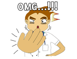 Brian - The animal doctor (Eng) sticker #6776393