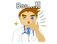 Brian - The animal doctor (Eng) sticker #6776397