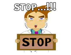 Brian - The animal doctor (Eng) sticker #6776402