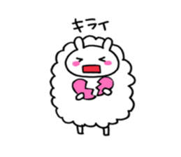 a sheep sticker #6776492