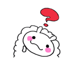 a sheep sticker #6776507