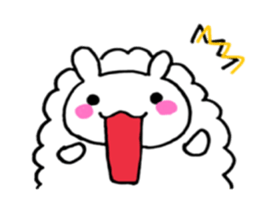 a sheep sticker #6776509