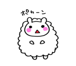 a sheep sticker #6776524