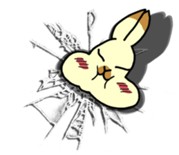 Rabbit in the hole. sticker #6776852