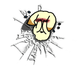 Rabbit in the hole. sticker #6776855