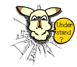 Rabbit in the hole. sticker #6776865