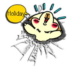 Rabbit in the hole. sticker #6776879