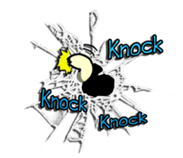 Rabbit in the hole. sticker #6776880