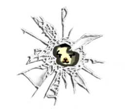 Rabbit in the hole. sticker #6776885