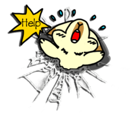 Rabbit in the hole. sticker #6776886