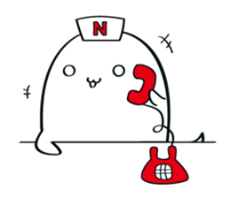 Running Nurse sticker #6777309