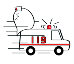 Running Nurse sticker #6777310